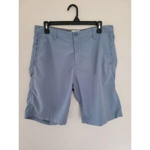 Dakine‎ Men's Blue Chino Style Shorts Size 32 Flat Front Casual Cargo Pocket #9